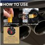 3 Pièces Nettoyant Pratique Instantané Pour échappement De Voiture | Nettoyant Pour Convertisseur Catalytique | Nettoyant Pour S