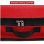 Kslogin Sac de rangement pour papier cadeau, rouleaux et ruban - Résistant aux déchirures - Avec 2 poches transparentes - 78,5 x