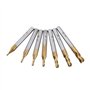 JCVHVOPOK Fraise Coupe Coupe 4-Bord CNC Coupe-Frais de Fraise de fraisage Frais de fraisage 1,5 mm-6 mm CNC Tête de fraisage d'e