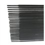 Lot de 12 rayons droits en acier inoxydable calibre 14G Roue de vélo de route Noir 280 mm