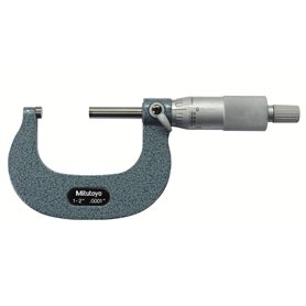 Mitutoyo 103–262 Series-103 extérieur Micromètre avec cadre arrondi et cliquet d'arrêter