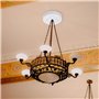 LABRIMP 1 Ensemble de Lumière Auvent Couvercle de Support Plaque de Plafond Matériel D'éclairage pour Kit de Luminaire Ou Access