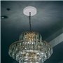 LABRIMP 1 Ensemble de Lumière Auvent Couvercle de Support Plaque de Plafond Matériel D'éclairage pour Kit de Luminaire Ou Access