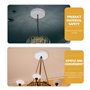LABRIMP 1 Ensemble de Lumière Auvent Couvercle de Support Plaque de Plafond Matériel D'éclairage pour Kit de Luminaire Ou Access