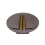 CYPHE 1pieces Rt2c-a 6 Pouces Planar Ruban isodynamique Tweeter Pmax 60W Unité de Haut-Parleur Métal Compatible for Hivi Enceint