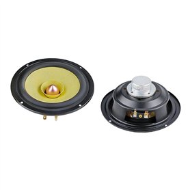 CYPHE 5.25inch Haut-Parleur de la Gamme complète NDFEB Haut-Parleur Tweeter Moyen-woofer Twoofer Coton Fibe Cône de fibe for Le