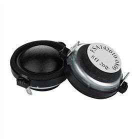 CYPHE 2 pcs 31mm Dome Silk Film Tweeter Néodyme Speaker Unités 8 Ohm 20W Treble Haut-Parleur DIY Cinéma Maison Salut Bibliothèqu