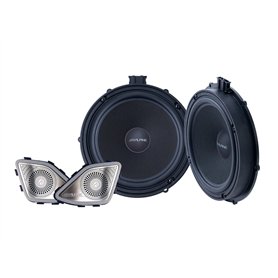 Alpine SPC-108T6 | 20 cm (8-Zoll) 2-Wege-KOMPONENTEN-LAUTSPRECHER für Volkswagen T6