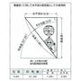 Tajima SLT100MY Slant 100 Rapporteur d’angle, Noir/blanc