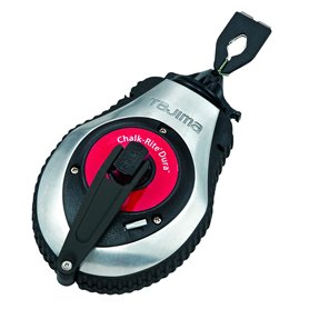 Tajima – CR401SD – Cordeau à tracer – Avec système d'enroulement rapide pour la coupe et le marquage des supports – 1 mm x 30 m