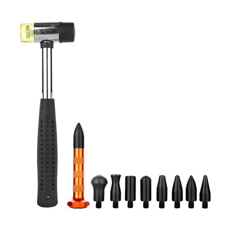 MKTKFVVEX Kit d'outils de Suppression de la réparation de dent sans Peinture KIT Toupez Le Stylo for Prise for 9 têtes Outils Ki