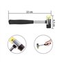 MKTKFVVEX Kit d'outils de Suppression de la réparation de dent sans Peinture KIT Toupez Le Stylo for Prise for 9 têtes Outils Ki