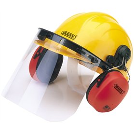 Draper 69933 Casque de sécurité avec protège-oreilles et visière