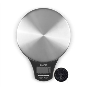 Salter Balance de Cuisine Numérique en Acier Inoxydable