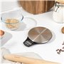 Salter Balance de Cuisine Numérique en Acier Inoxydable, Pèse Aliments et Liquides, Capacité 5kg, Fonction Ajouter et Peser, Aff