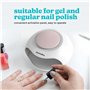 HoMedics Lampe UV Sèche Ongles et Vernis 2-en-1 avec Ventilateur, Finition Élégante en Quelques Minutes pour Manucure et Pédicur