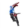 Hasbro Marvel Legends Series Captain America (Bucky Barnes) Avengers 60th Anniversary Figurine à collectionner 15,2 cm, 5 access