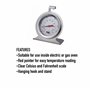 Thermometer World Thermomètre de four pour à ventilateur et fours gaz – Jauge température du dans le électrique parfait la cuiss