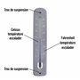 Grand thermomètre extérieur – 380 mm thermomètre de jardin extérieur pour une utilisation dans le jardin, serre, patio, terrasse