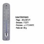 Grand thermomètre extérieur – 380 mm thermomètre de jardin extérieur pour une utilisation dans le jardin, serre, patio, terrasse