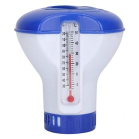 AQUAVERITY Distributeur de Chlore avec thermomètre intégré – Distributeur de Chlore Flottant