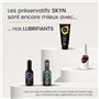 Skyn Unknown Pleasures+ : Boîte de 14 préservatifs masculins sans latex / 2x Intense Feel texture intensément perlée, 8x goût de