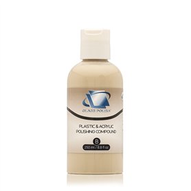 Glass Polish 14019 Composé de polissage pour plastique et acrylique pour les micro-finitions professionnelles à haute brillance