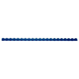 Anneaux de reliure plastique A4 bleu 10mm boîte de 100