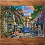 Gibsons Morning in the Med – Puzzle de 500 pièces XL extra large | Puzzle méditerranéen | Puzzle durable pour adultes en carton 