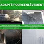 Glass Polish Kit de Polissage pour Verre Bricolage 75 mm pour Perceuse Électrique - Élimine Rayures Superficielles, Dommages d'E