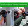 Glass Polish Kit de Polissage pour Verre Bricolage 75 mm pour Perceuse Électrique - Élimine Rayures Superficielles, Dommages d'E