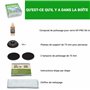 Glass Polish Kit de Polissage pour Verre Bricolage 75 mm pour Perceuse Électrique - Élimine Rayures Superficielles, Dommages d'E