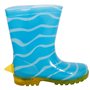 Pinkfong Bottes en caoutchouc pour bébé requin pour enfants, bottes de pluie pour garçons et filles, bleu, 22 EU