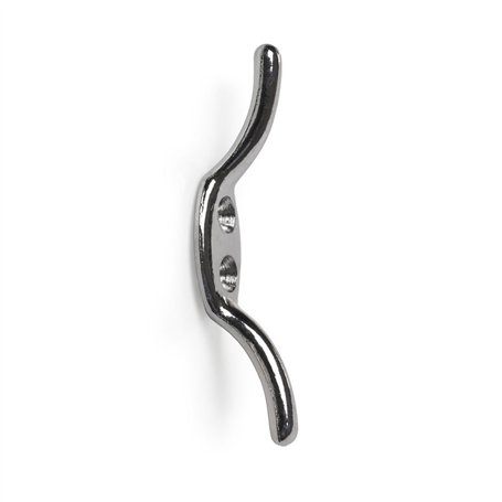 Bulk Hardware BH01585 Paquet de 2 Taquets d'amarrage moyens Laiton chromé