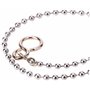 Bulk Hardware BH02250 Chaîne d'évier à billes avec crochet S Chromée, 300 mm
