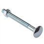 Bulk Hardware BH02151 Boulon de carrosserie / écrou plaqué au zinc