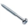 Bulk Hardware BH02184 Vis de toiture avec embout et rondelle en Plastique transparent, Set de 100 Pièces