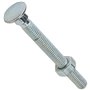 Merriway Boulons et écrous de carrosserie M8 x 75 mm