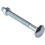 Merriway BH04898 (10 pièces) Boulons de carrosserie avec écrous