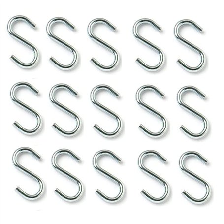 Bulk Hardware Bh04903 de cuisine Crochets en S en acier BZP 25 mm