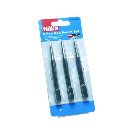 Hilka 62990003 Pro Craft Lot de chasse-clous