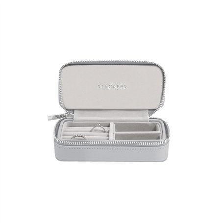Stackers Boîte à bijoux de voyage Gris galet Taille M