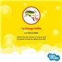 Dishmatic Lot de 6 recharges éponges à Vaisselle Vertes à Usage général avec abrasif antibactérien - Recharges pour poignée de V