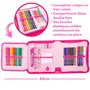 Barbie Trousse à Crayons | Fournitures Scolaires | Ensemble de Papeterie avec Trousse à Crayons à colorier et Agenda | Accessoir