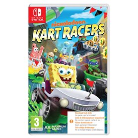 Nickelodeon Kart Racers Nintendo Switch Code de Téléchargement Uniquement. Ne contient pas de cartouche de jeu !