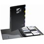 Snopake Eligo Porte cartes de visite Format A4 capacité 500 cartes Noir