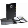 Snopake Eligo Porte cartes de visite Format A4 capacité 500 cartes Noir