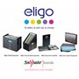 Snopake Eligo Porte cartes de visite Format A4 capacité 500 cartes Noir