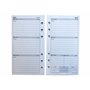 Collins Debden PR2700-23 Recharge pour organiseur personnel semainier 2023 – Compatible avec les organiseurs à six trous – (172 