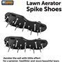 Chaussures d'a&eacute;ration de gazon Garden Mile&reg; - A&eacute;rateur de gazon avec pointes de 13&nbsp;x 5&nbsp;cm et sangles